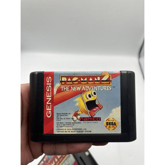 Pac-Man 2: The New Adventures (Sega Genesis, 1994) With Original Box - Picture 5 of 7